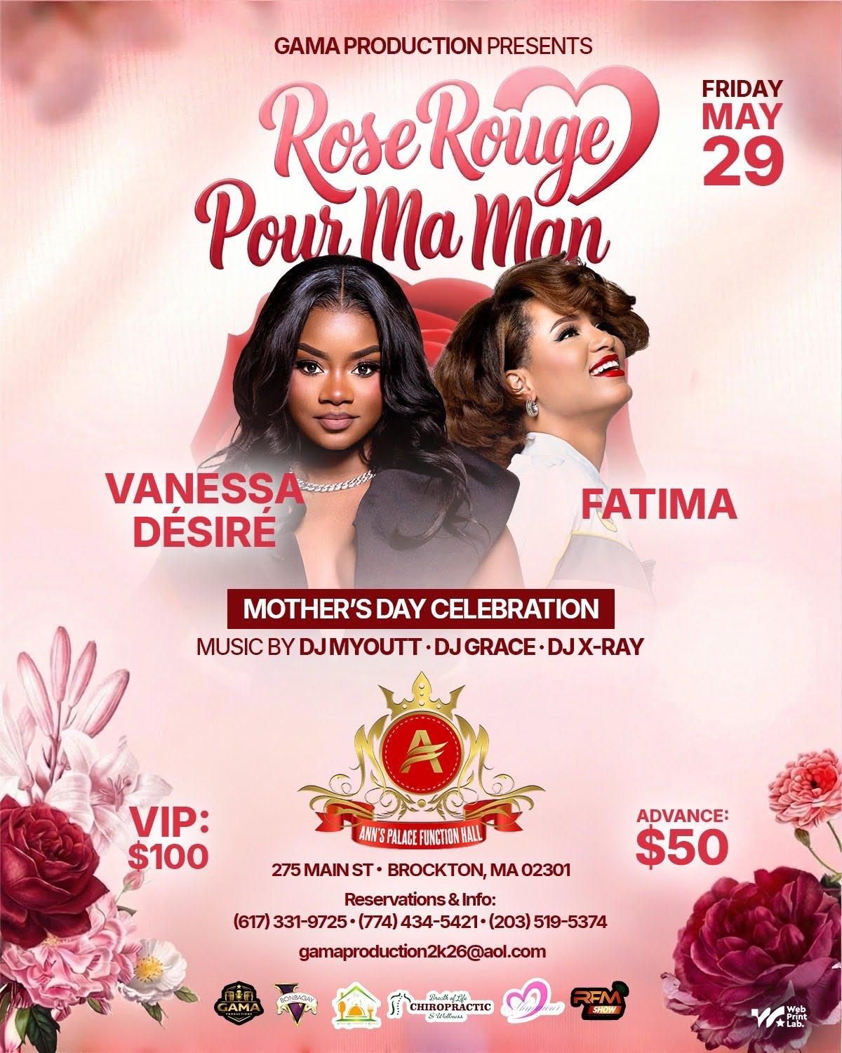 ROSE ROUGE POUR MAMAN